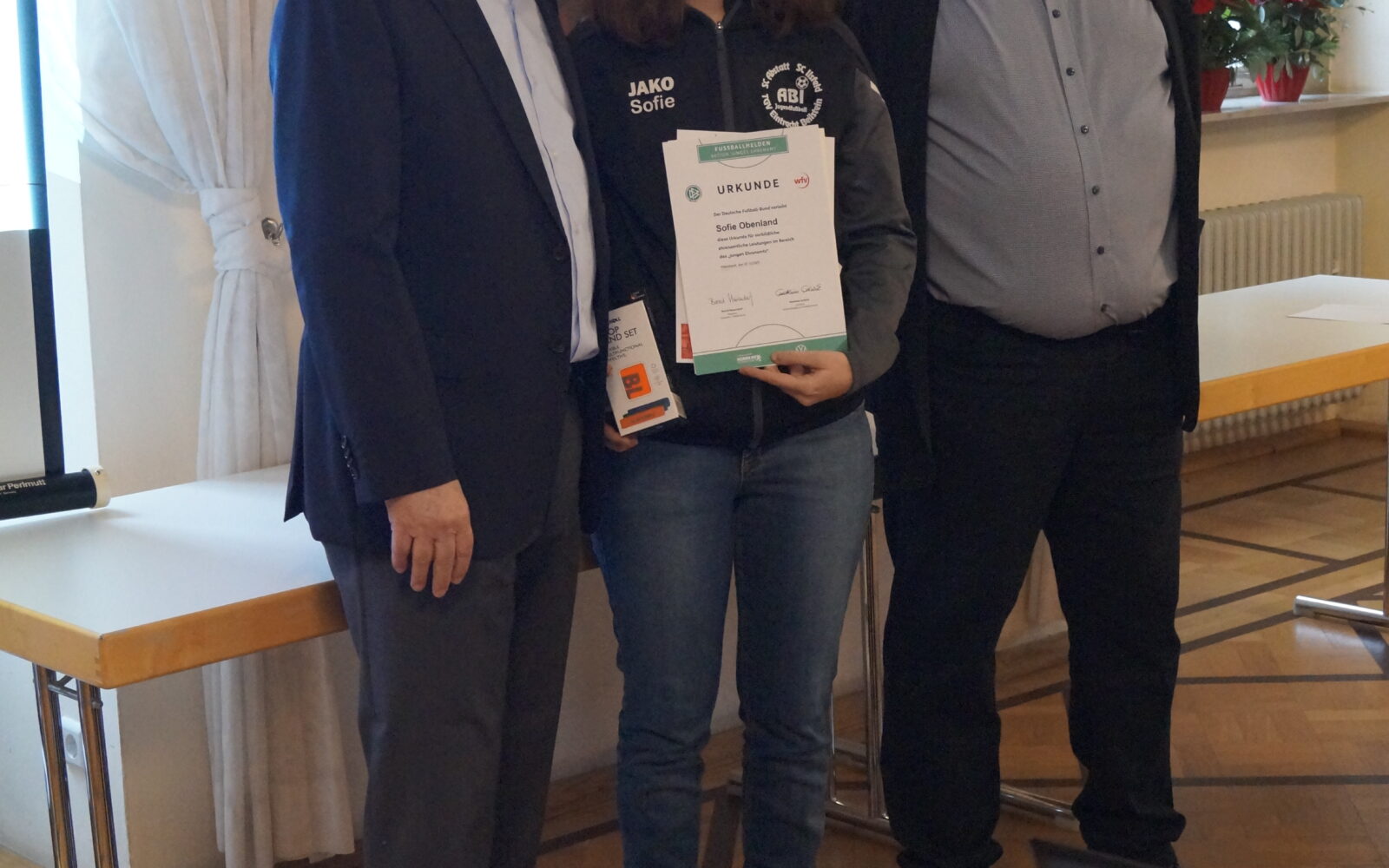 Sofie Obenland – Fußballheldin des Bezirks Franken