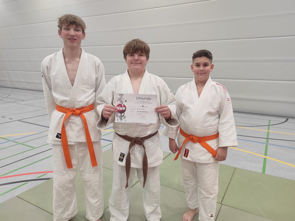 Erfolge beim Judo Turnier in Fellbach