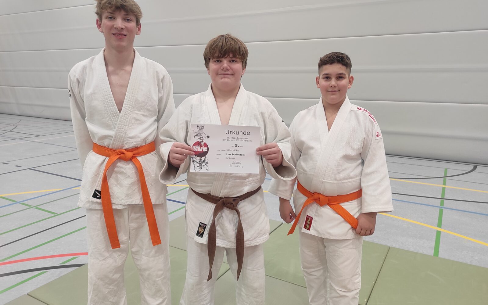 Erfolge beim Judo Turnier in Fellbach