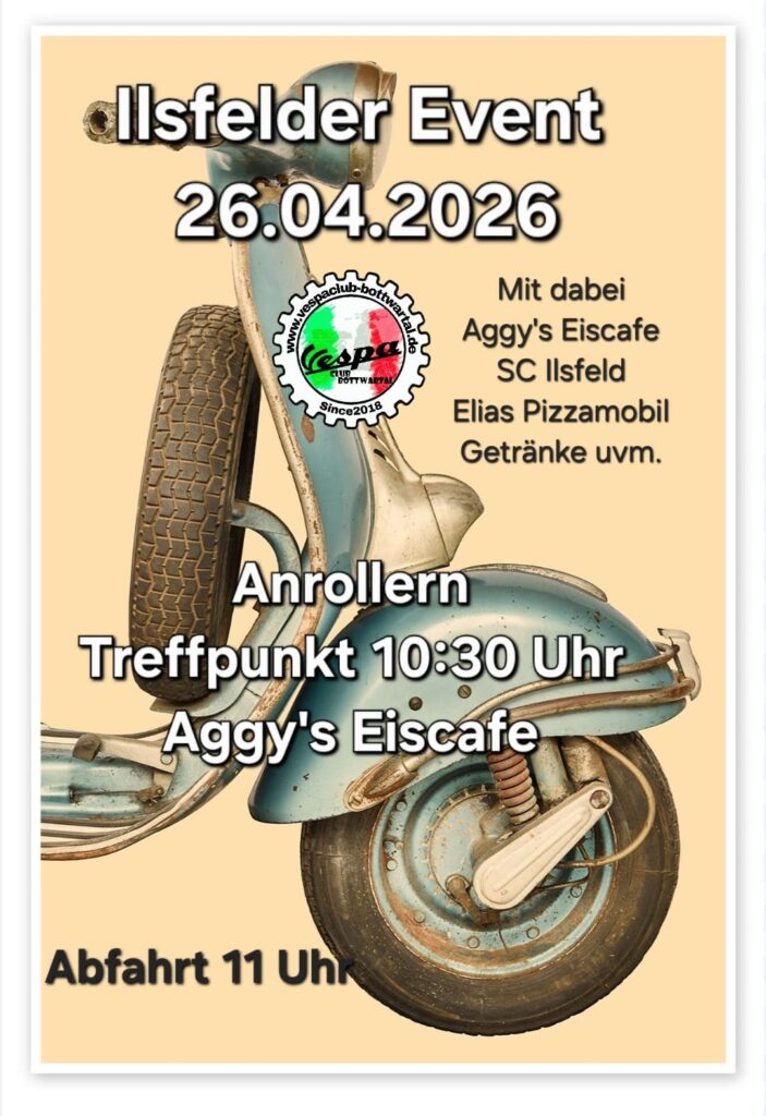Roller-Event in Ilsfeld: Saisonstart auf zwei Rädern – 26. April 2026