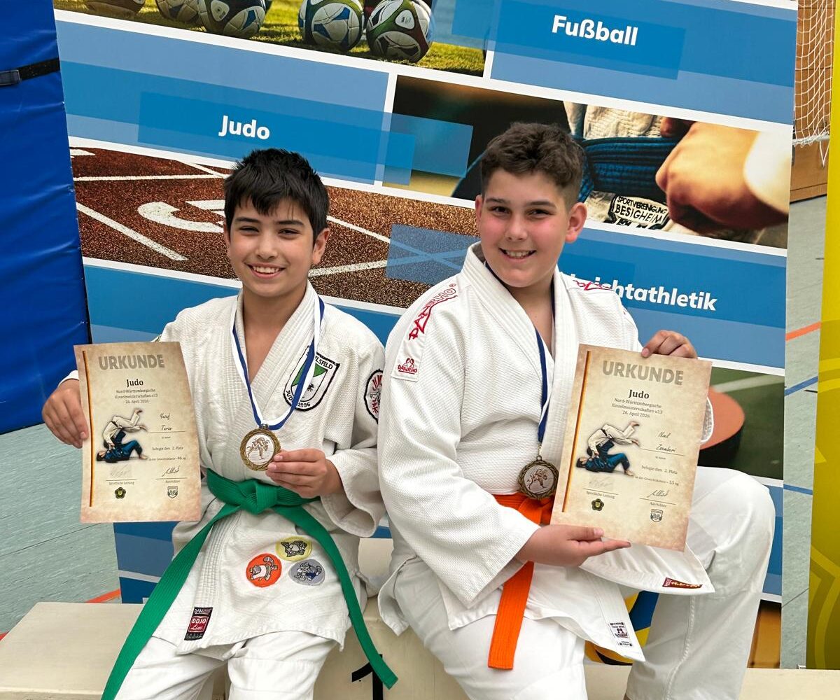 Judo U13 Vizemeister kommen aus Ilsfeld