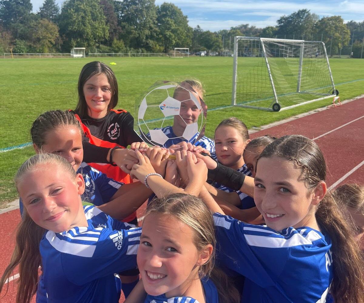 VR-Cup Sieg der D-Mädels