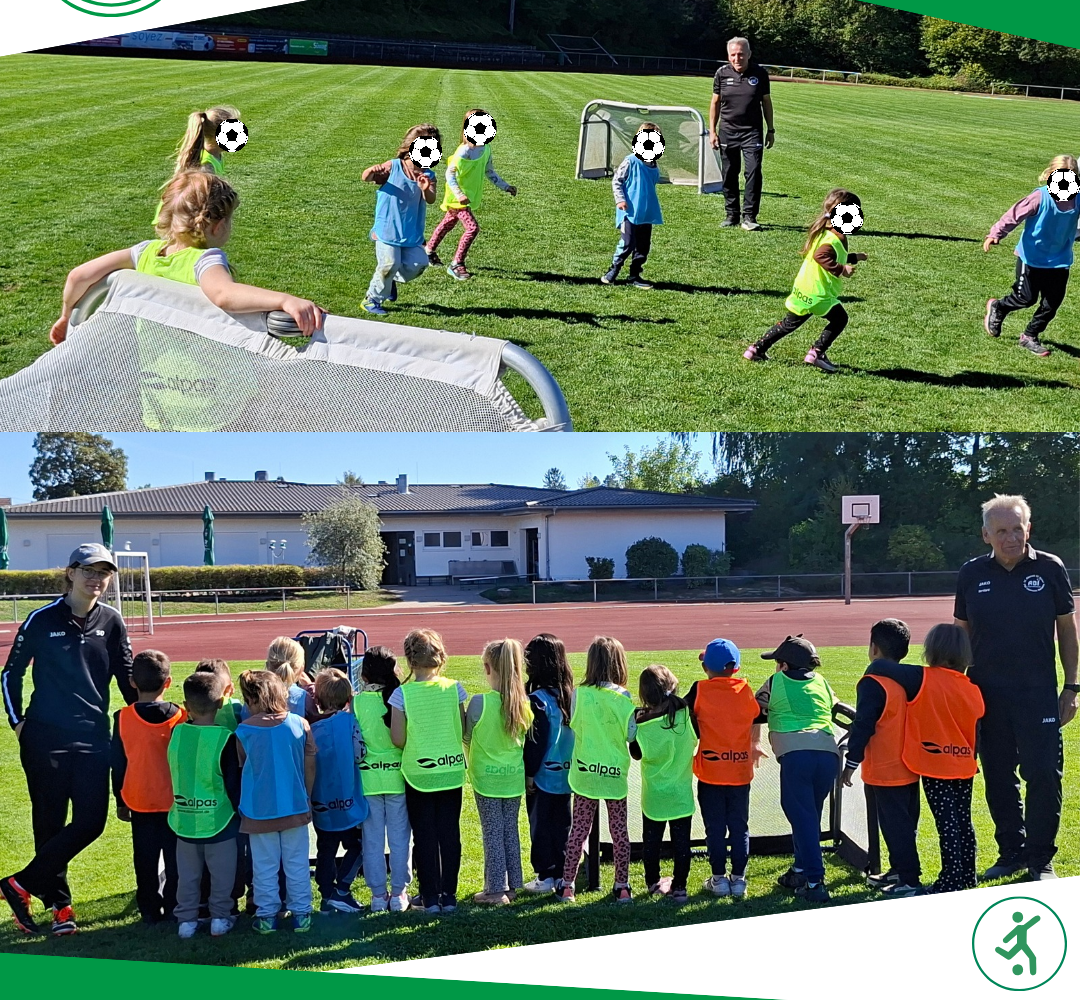 Kita Projekt im Kinderfußball