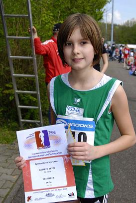 Kathrin Seitz qualifiziert sich für die Baden-Württembergischen Meisterschaften bei den Schülerinnen B