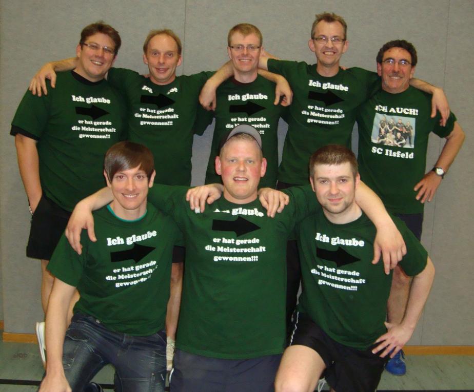2. Herrenmannschaft feiert die Meisterschaft