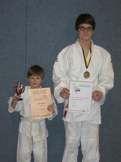 Mit O-Goshi zum Sieg, Luca Langner gewinnt den Steppi Pokal