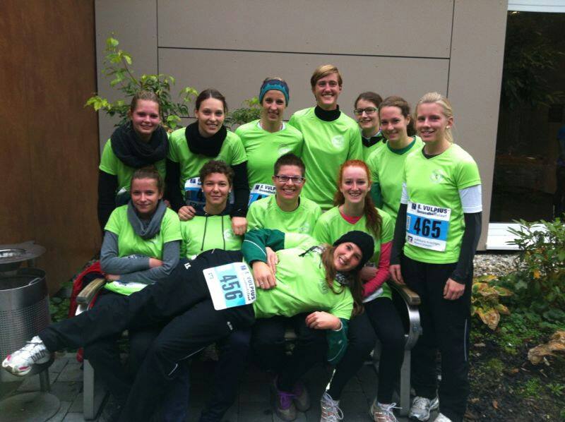 SCI Damen zeigen Engagement beim Vulpius Gesundheitslauf
