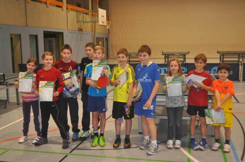 Super-„minis“: Lara Langner und Jakob Steininger gewinnen Ortsentscheid beim SC Ilsfeld