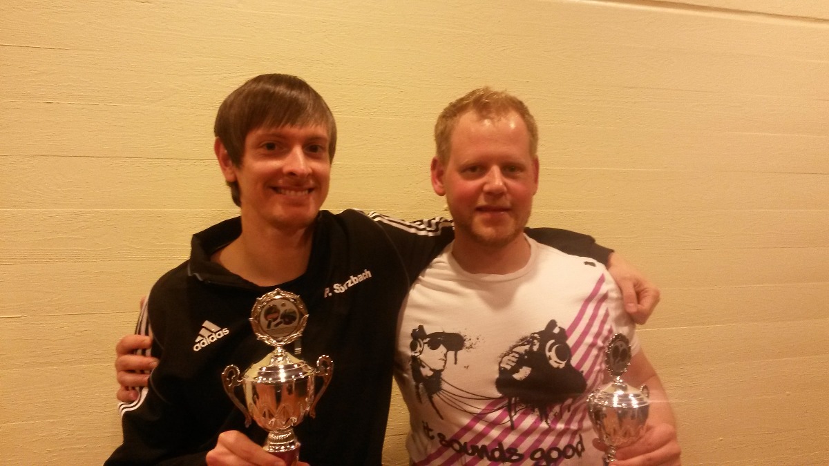 Mathias Venth/ Patrick Störzbach neue Doppelvereinsmeister