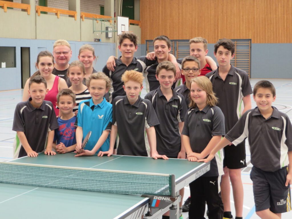Tischtennis Jugend ermittelt neue Vereinsmeister