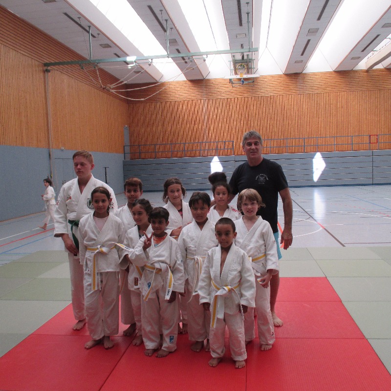 Gürtelprüfung des Anfängerkurses