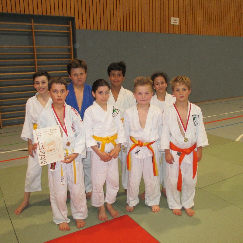 Medallienregen für den SCI Judonachwuchs