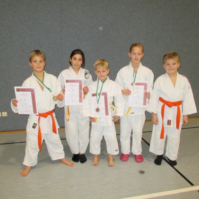 SCI Judokids stellen vier U10 Bezirksmeister