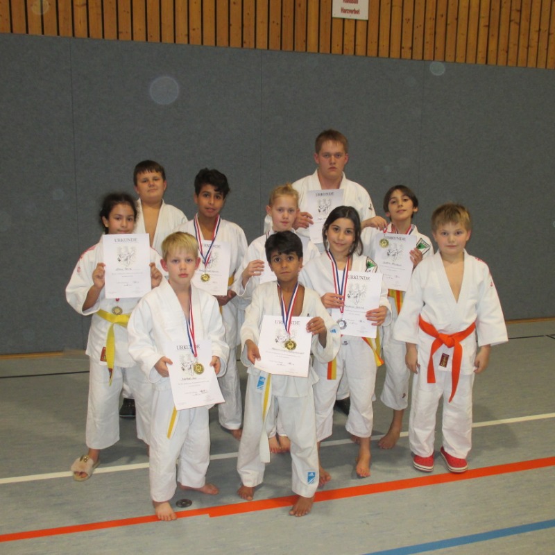 SCI Judokas mit sechs Stadtmeistern und 4. Platz der Gesamtwertung