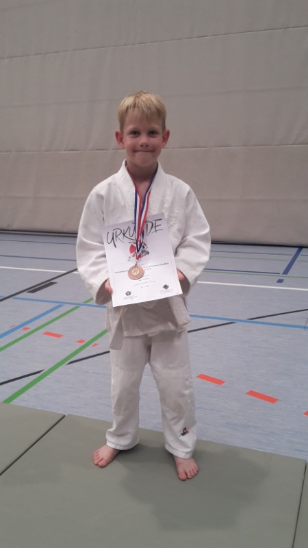 Judoka Max Morlock vorne mit dabei