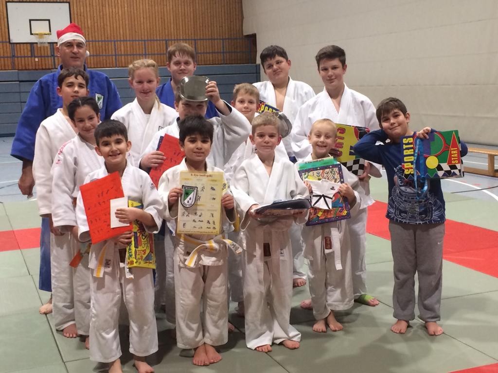 Weihnachtsfeier bei den SCI Judokas