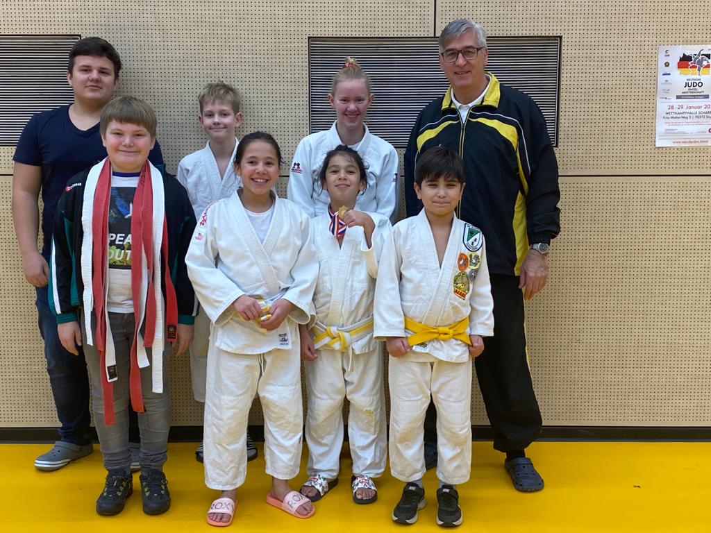 Alle SCI Judokas auf dem Siegertreppchen