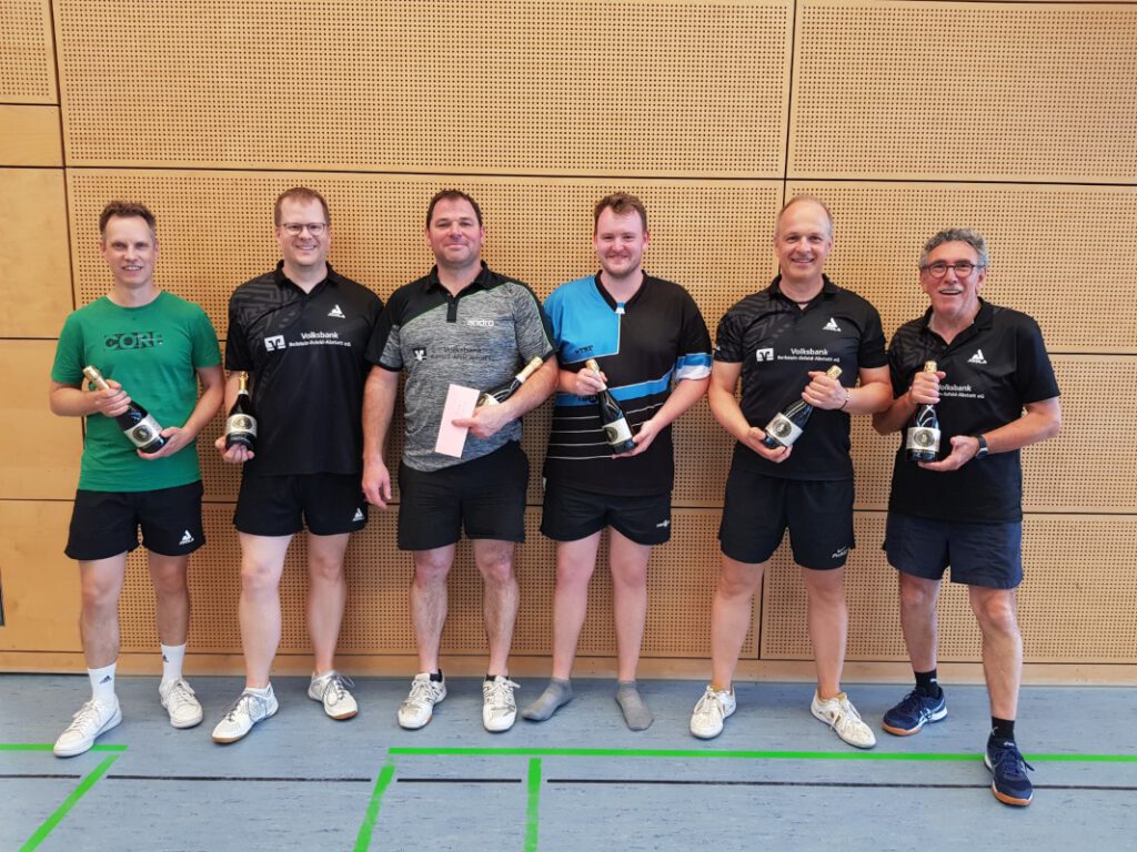 Alexander Steiner und Michael Lutz neue Doppelvereinsmeister